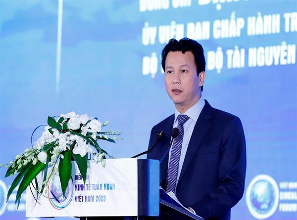 Toàn văn bài phát biểu của Bộ trưởng Đặng Quốc Khánh tại Diễn đàn Kinh tế tuần hoàn 2023